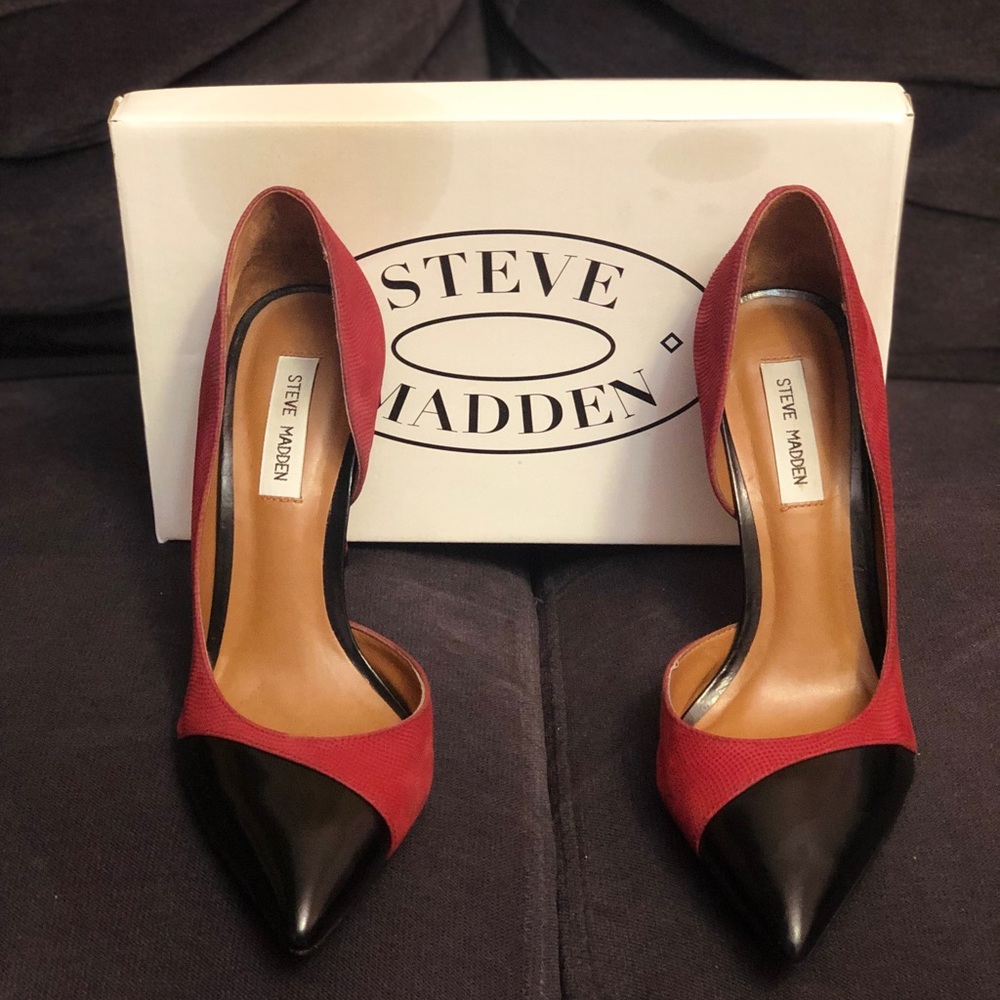 Steve Madden Paigely Half d’ Orsay Pump